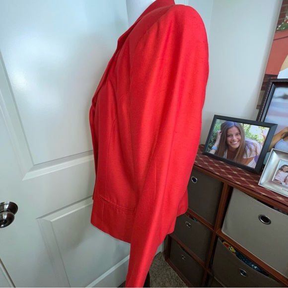 Worthington Red Blazer 14 - Picture 8 of 17